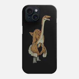 Drawing of the Gallimimus Phone Case