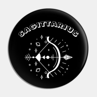 Sagittarius Zodiac Sign Pin