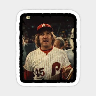 Tug McGraw in Philadelphia Phillies Magnet