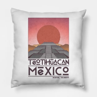 Teotihuacan, Mexico Pillow