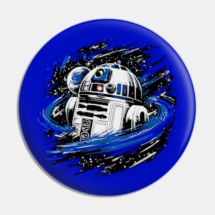 Resourceful Droid Pin