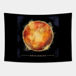 Betelgeuse star watercolor Tapestry