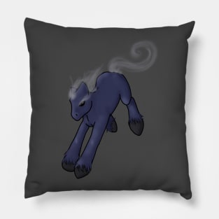 Leaping Night Mare Pillow