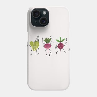 Vegetarian party Phone Case