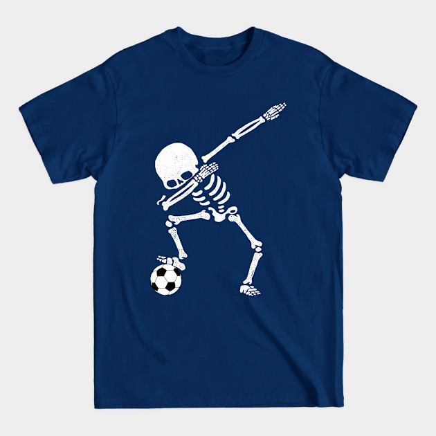 Disover Halloween Dabbing Skeleton Soccer Shirt Dab Pose Soccer Ball - Halloween - T-Shirt