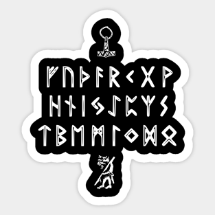 Norse Runes Stickers Teepublic