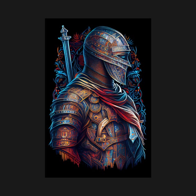 Ornate Medieval Knight by UVCottage