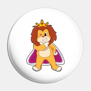 Lion King Crown Pin