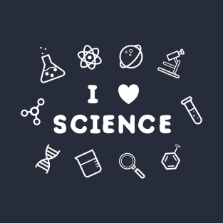 I love/heart science T-Shirt