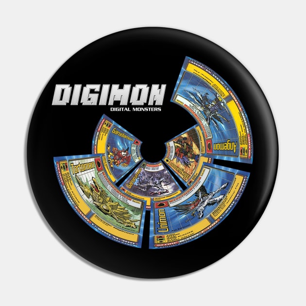 Digimon - Digital Monster Cards Pin by OfficeBros