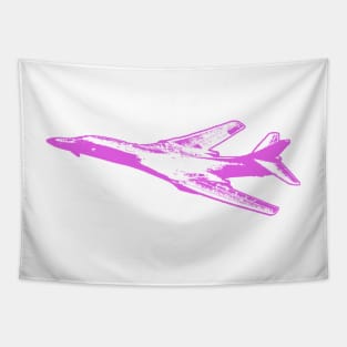 Rockwell B-1 Lancer - Pink Design Tapestry