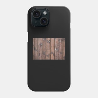 Wood texture of tree trunk, close-up, texture, background Phone Case