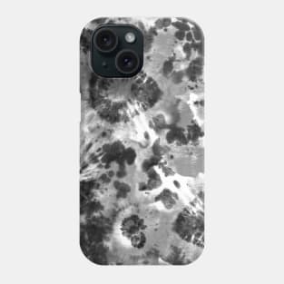 Gray Psychedelic Tie-Dye Phone Case