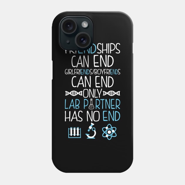 Lab Partner Humor Phone Case by KsuAnn