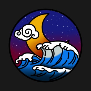 Stormy moon T-Shirt