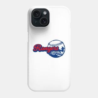 Rangers Baseball Phone Case