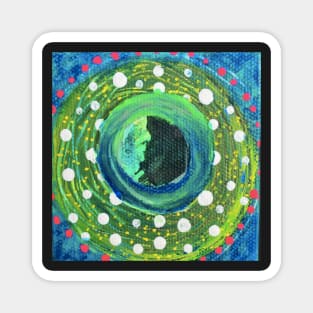 Connected - Core Feeling : Inner Power Painting Magnet