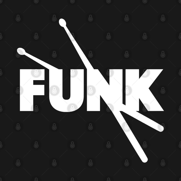 Funk Drummer Sticks Design by zap