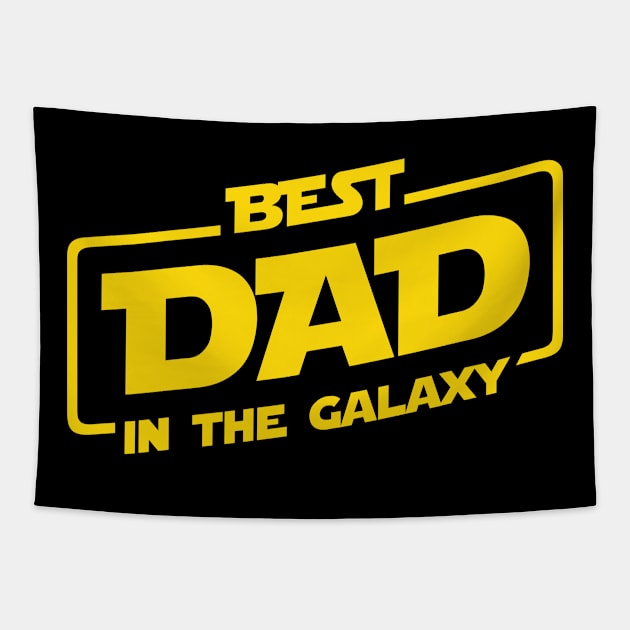 Best Dad In The Galaxy Tapestry by Scud"