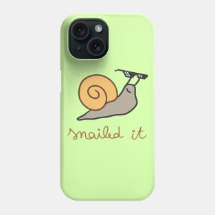 snailed it Phone Case