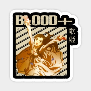 Eternal Battle Against Darkness Blood+ Game Shirts for Heroes Magnet