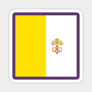 Vatican flag Magnet