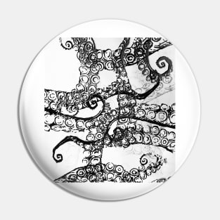 Mr Inky Octopus Pin