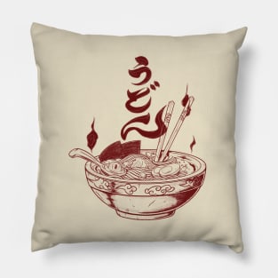 Creepy Noodles Pillow