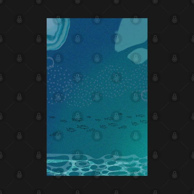 Blue Ocean Background by aquaticrain