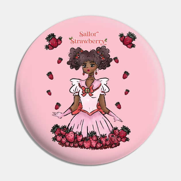 Sailor Strawberry Pin by The Mindful Maestra