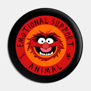 Muppets Emotional Support Animal Pin