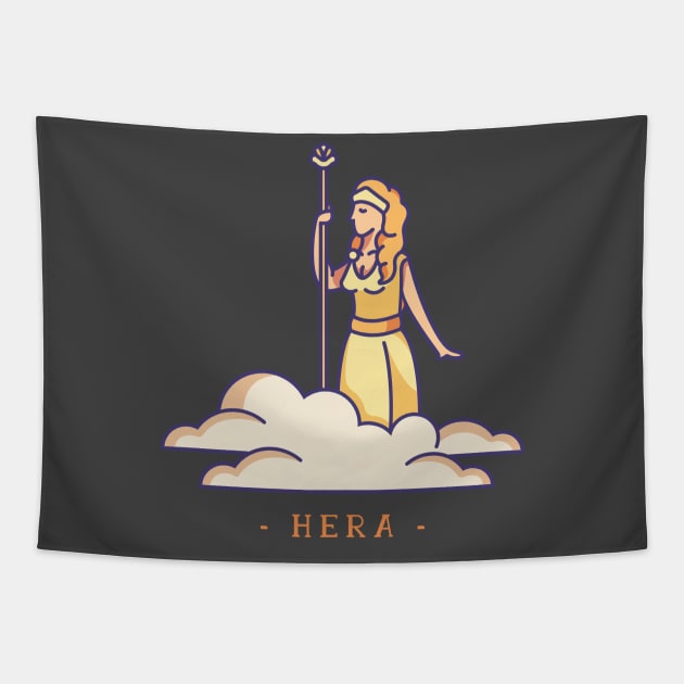 Hera Gold Sigil Tapestry by MimicGaming