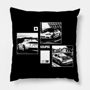 MITSUBISHI ECLIPSE D30 Black 'N White Archive (Black Version) Pillow