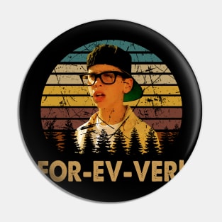 The Sandlot All-Stars Legends Never Fade T-Shirt Pin