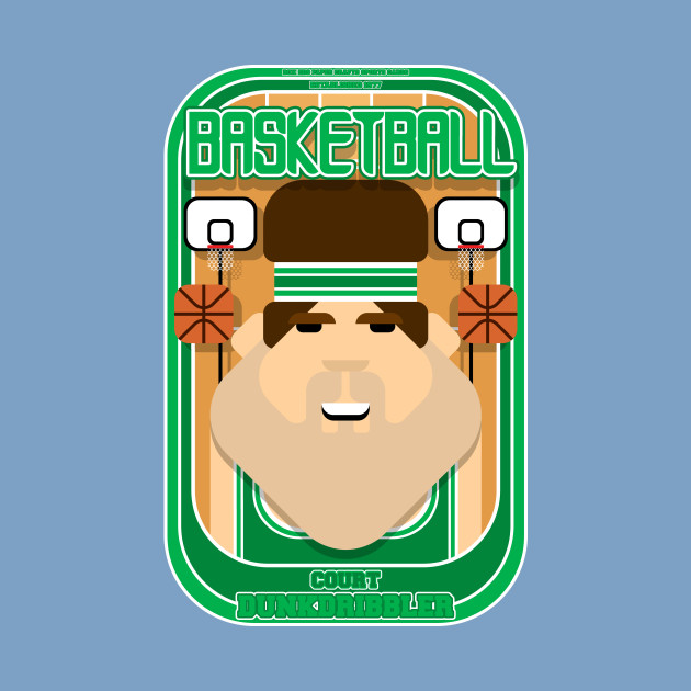 Basketball Green Court Dunkdribbler Bob Version Basketball