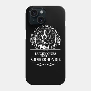 Proud Kooikerhondje Guardian Angel dog mom Phone Case