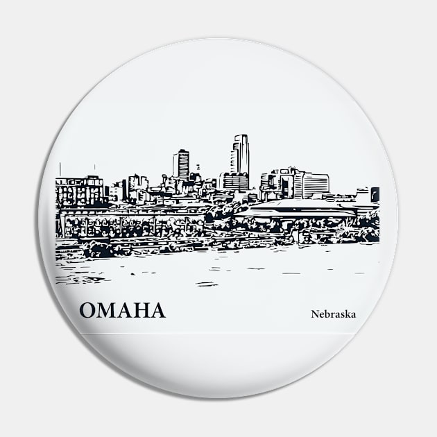 Omaha - Nebraska Pin by Lakeric