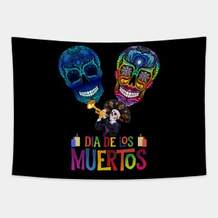 Dia De Los Muertos Tapestry