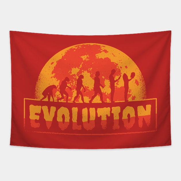 Evolution Halloween Tapestry by Shadowbyte91