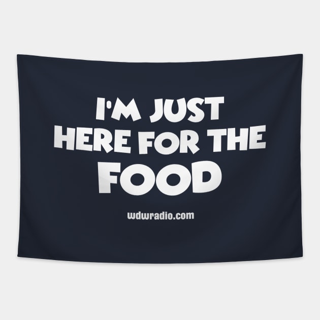 I'm Just Here For The (Mickey) Food Tapestry by wdwradio