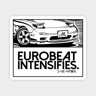 EUROBEAT INTENSIFIES - RX7 FD3S Magnet