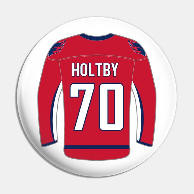 Washington Capitals - Braden Holtby Pin by swiftscuba