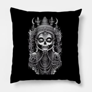 Ancient Mythical God of Death Pillow