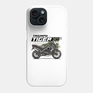 Tiger 800 XCx - Green Phone Case