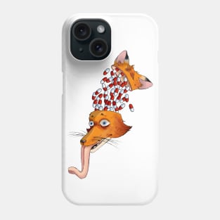 Tripping fox Phone Case