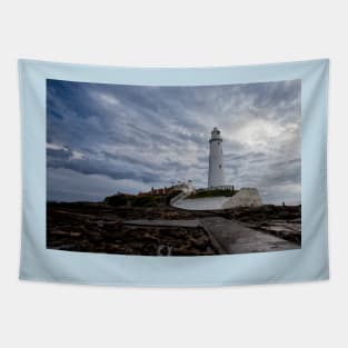 St. Mary's Island and Lighthouse Tapestry