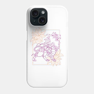 Leo Zodiac Majesty Art Phone Case