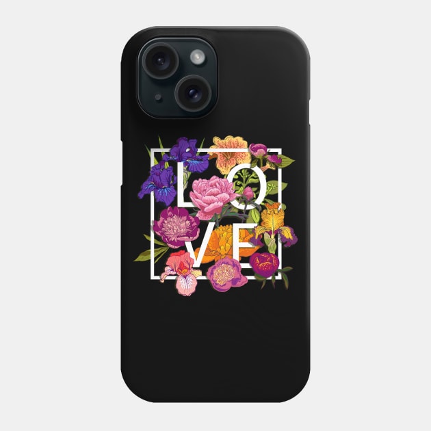 Flowers #01 Phone Case by Olga Berlet