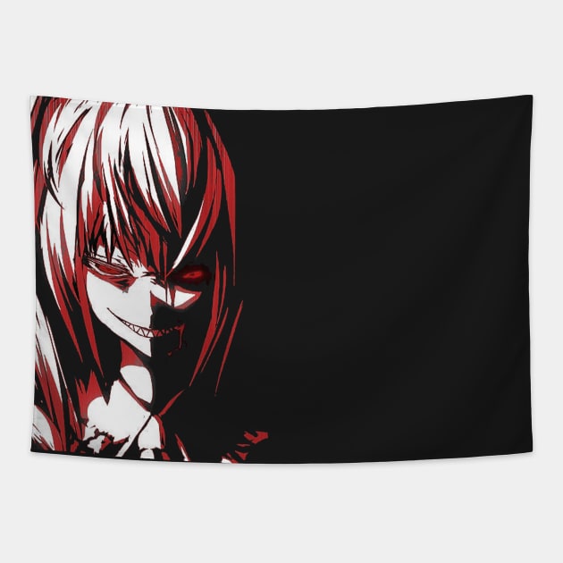 Dark Anime Tapestry by rajjuneja