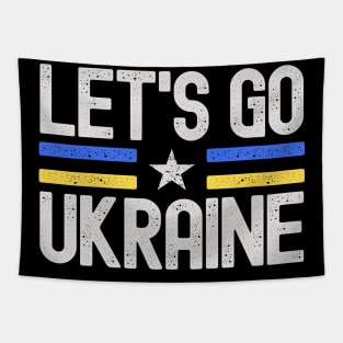 Let's Go Ukraine Tapestry